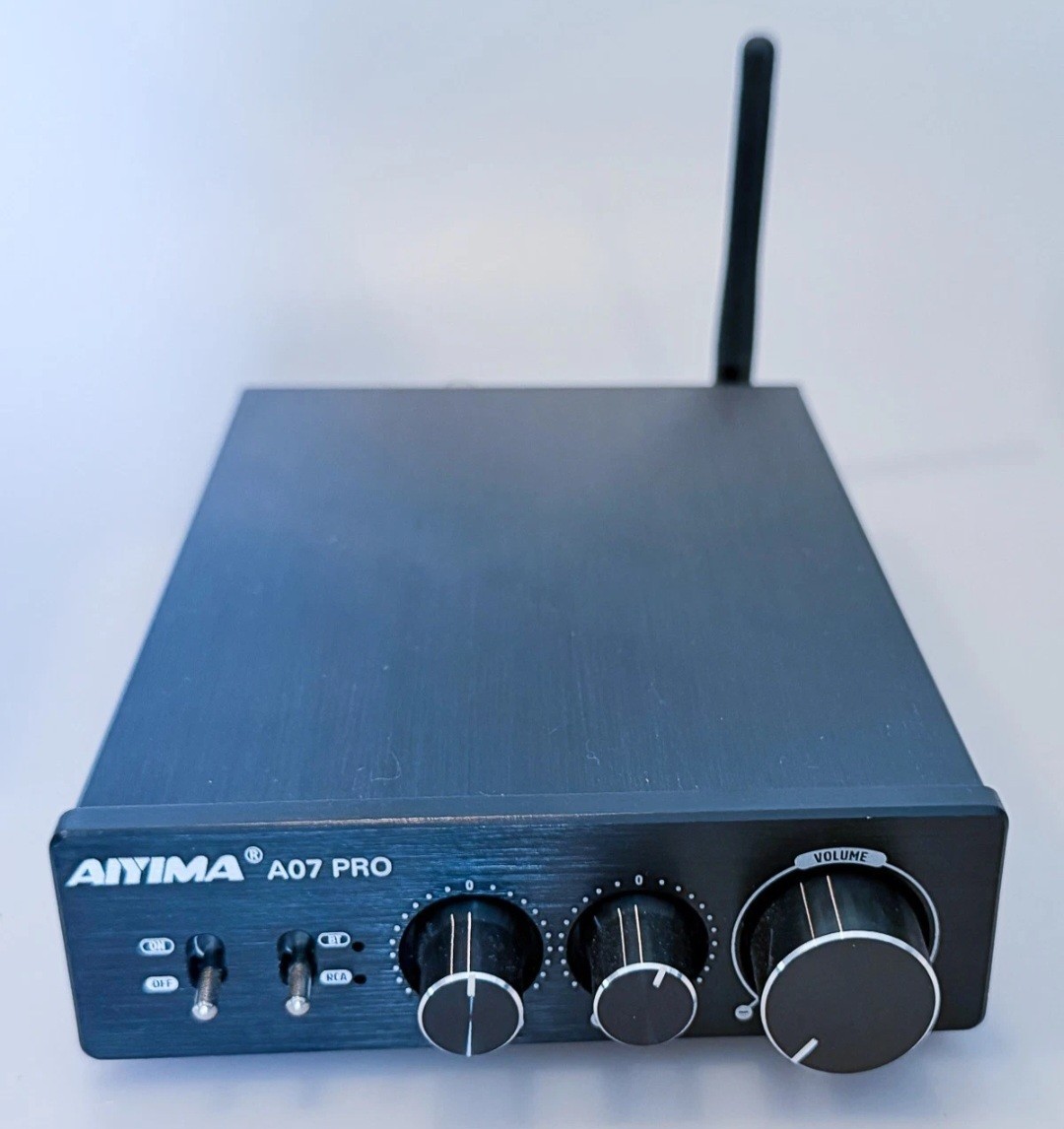AIYIMA A07 Pro  Stereo Amplifier Bluetooth 5.2 300Wx2 HiFi  Upgraded Pwr 36V
