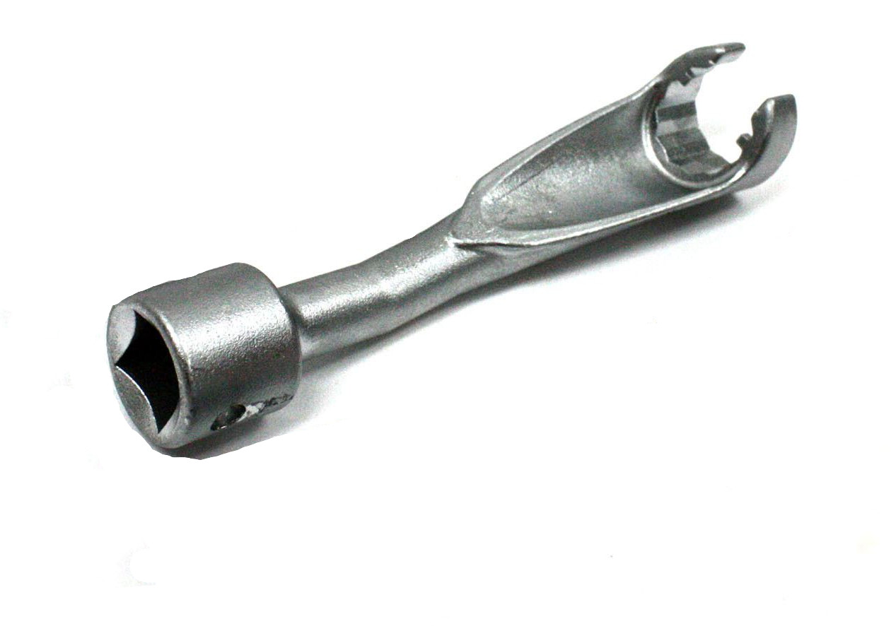 17mm 12 pts Common Rail Injection Fuel Line Socket 1/2"Dr. Flare Nut Wrench Open
