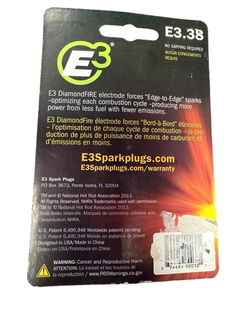 NEW E3.38 Spark Plug E3