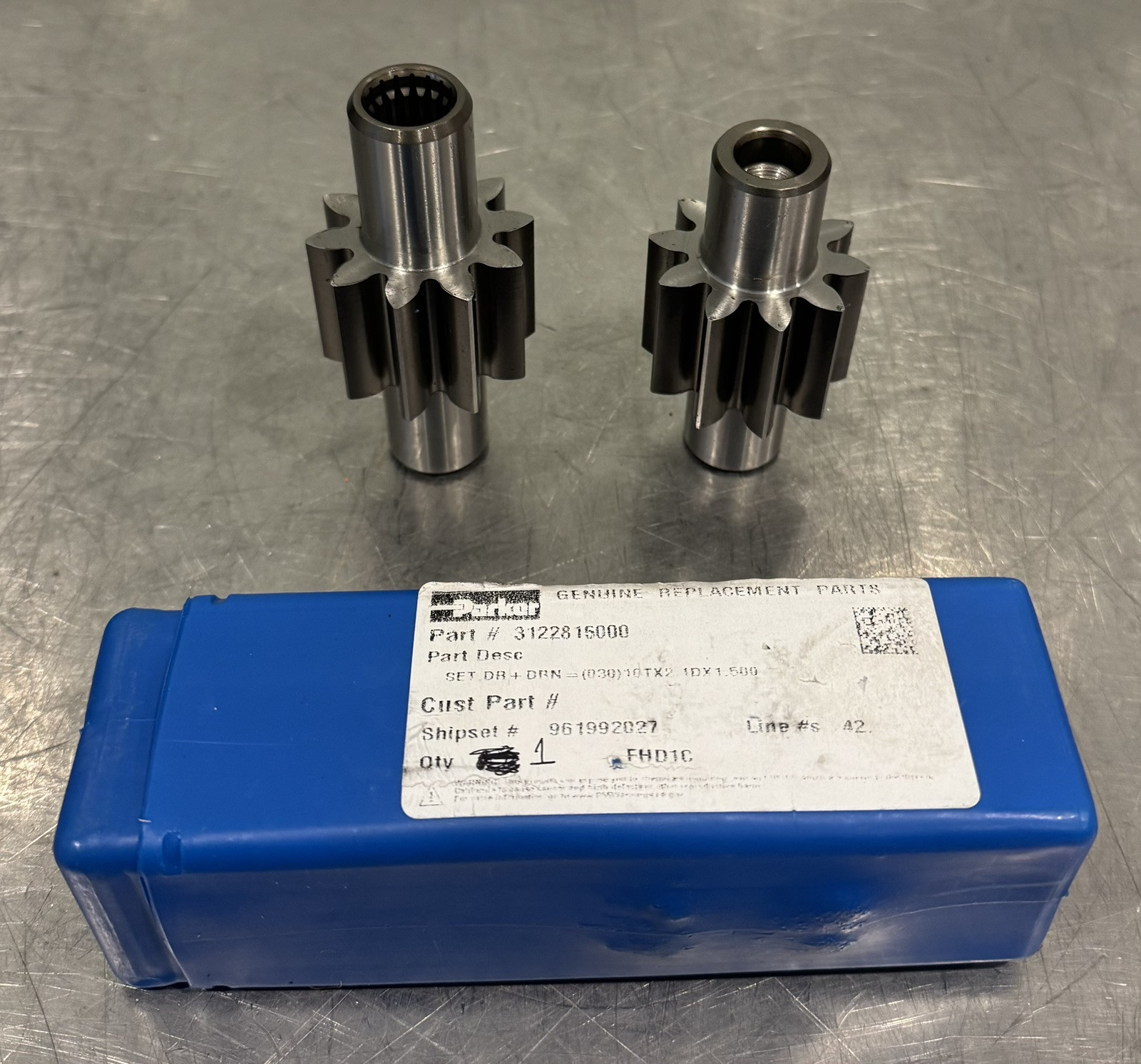 Parker 3122815000 Hydraulic Pump Motor Gear Set NEW! FREE SHIPPING!