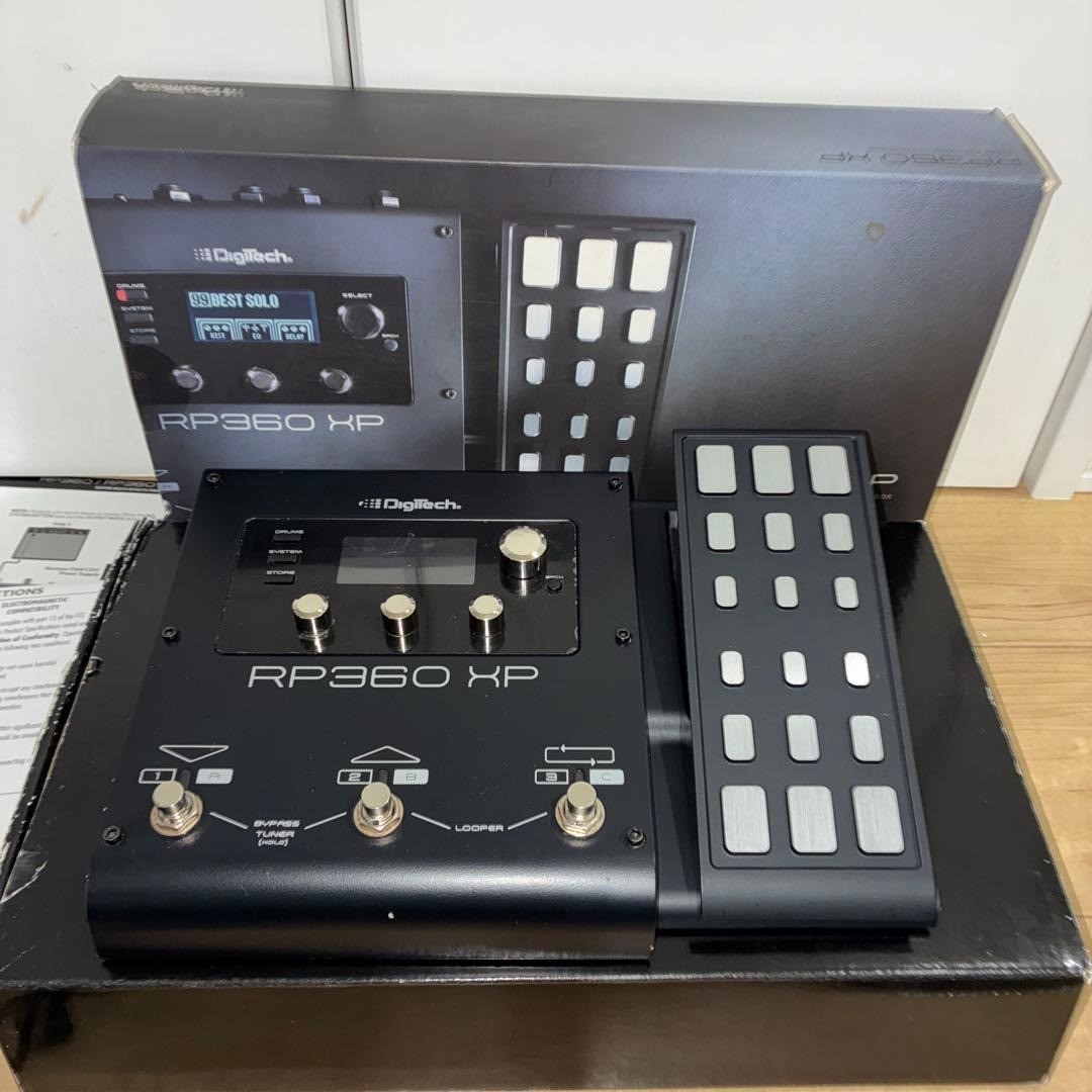 Digitech RP360 XP Multi-Effects Processor Pedal Looper Expression