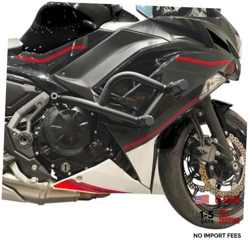 Stunt Cage Compatible with Z650 2017-2025, Crash Bar Engine Guard, Motorcycle