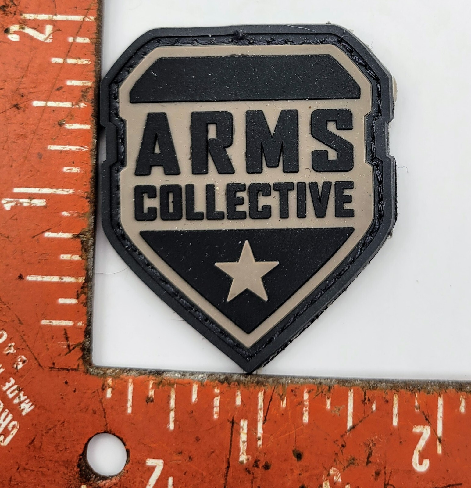 ARMS COLLECTIVE PVC Morale Tactical Hook Patch 2" x 2"