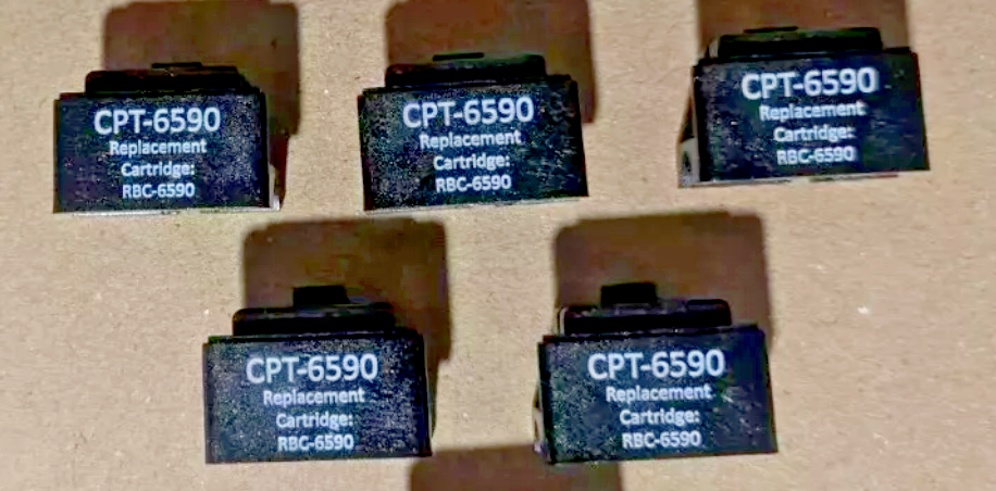 CablePrep RBC-6590 Preptool replacement blade cartridge 5 pack for CPT-6590