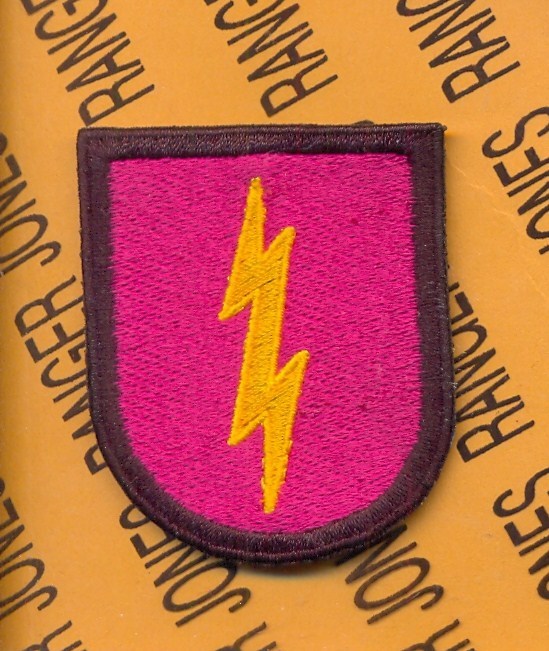 527th Quartermaster Co QM Airborne beret flash patch c/e