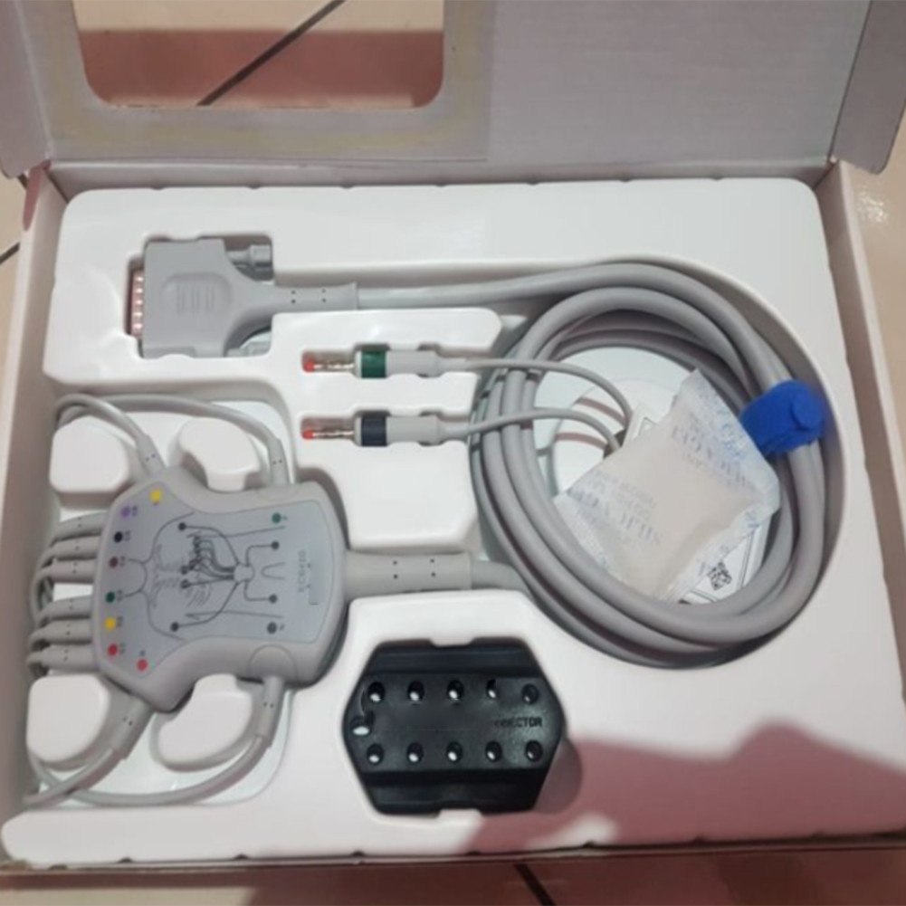 For Mindray R12 12-lead ECG Machine Lead Cable Banana Head EC6410 040-001644-00
