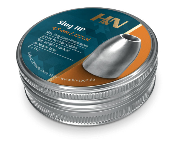 Hatsan Haendler & Natermann H&N Slug HP .177 Cal 16gr Airgun Pellets 300ct