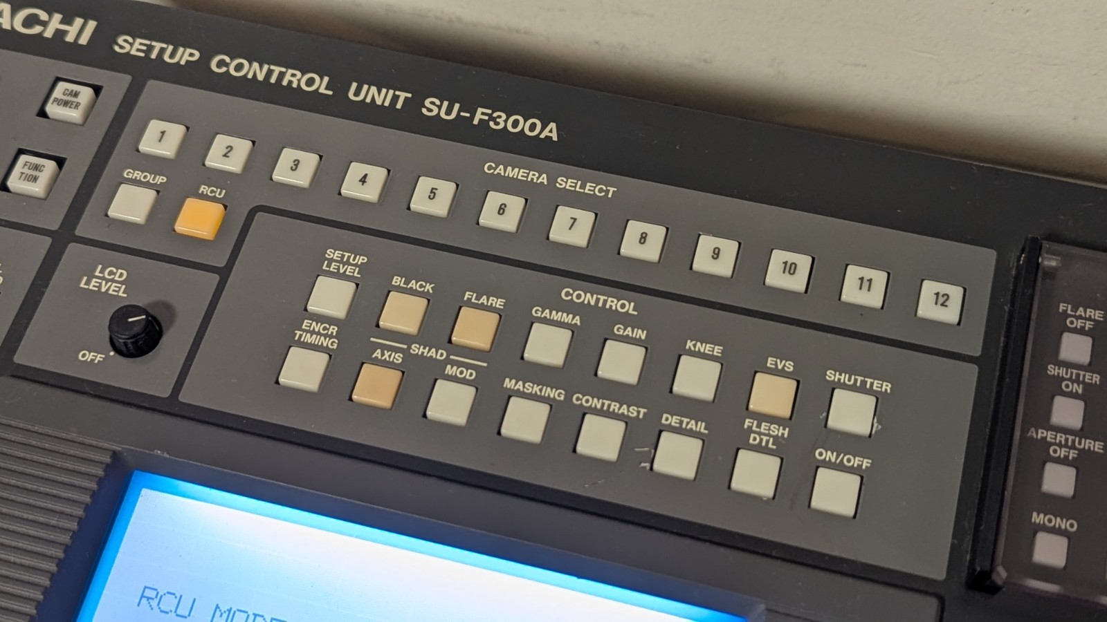 Hitachi SU-F300A Setup Control Unit