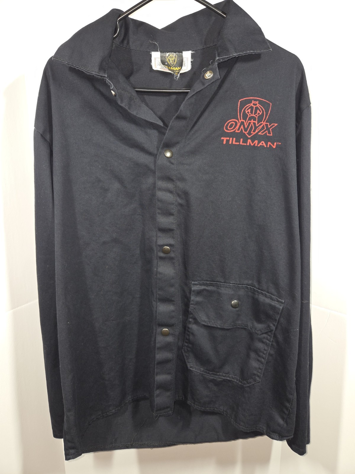 Tillman Welding Jacket 9061 Onyx FR Cotton Size M