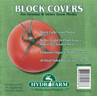 Rockwool Block Covers, 4, Pack of 40