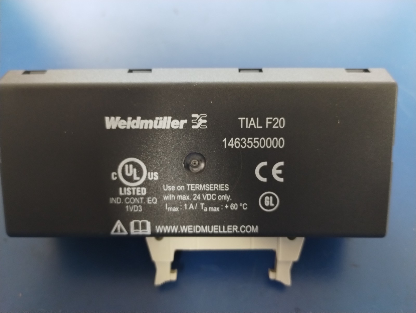 WEIDMULLER 1463550000 (TIAL F20 Interface Adapter) Relay Socket Hardware