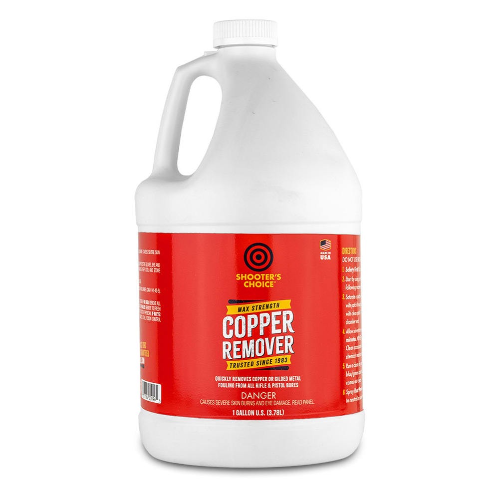 Shooter's Choice Max Strength Copper Remover for Firearms, 1 Gallon [SHF-CRS128]