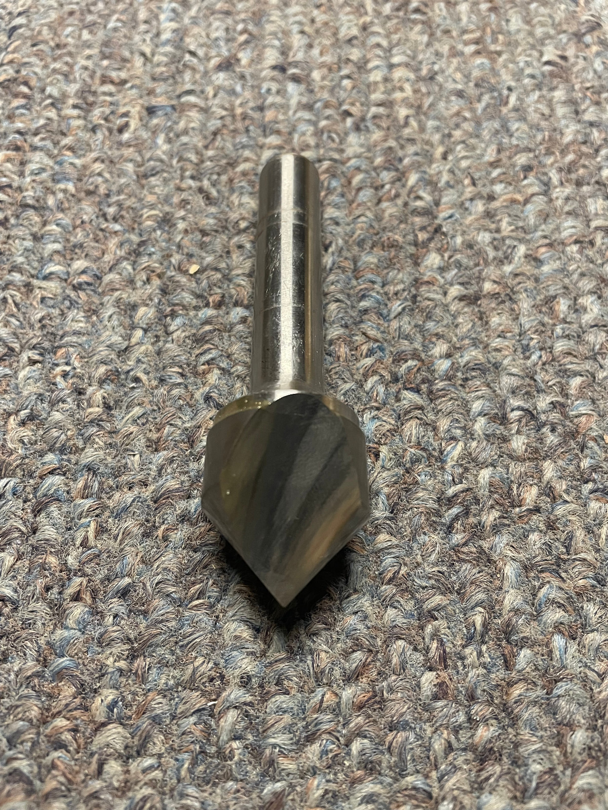 Morse 1" 90 Degree single flute Carbide Countersink