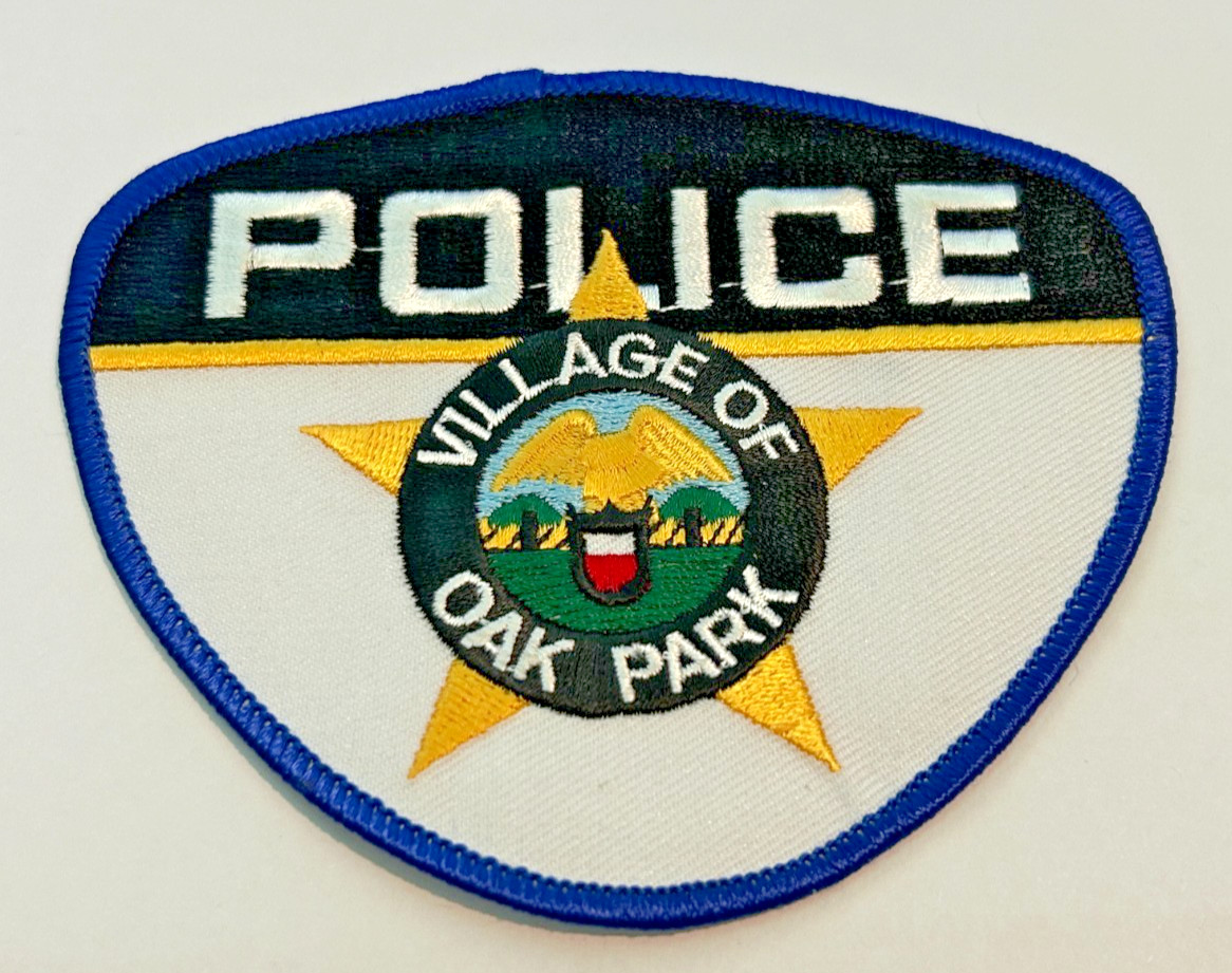 Oak Park Illinois Police Patch Unused