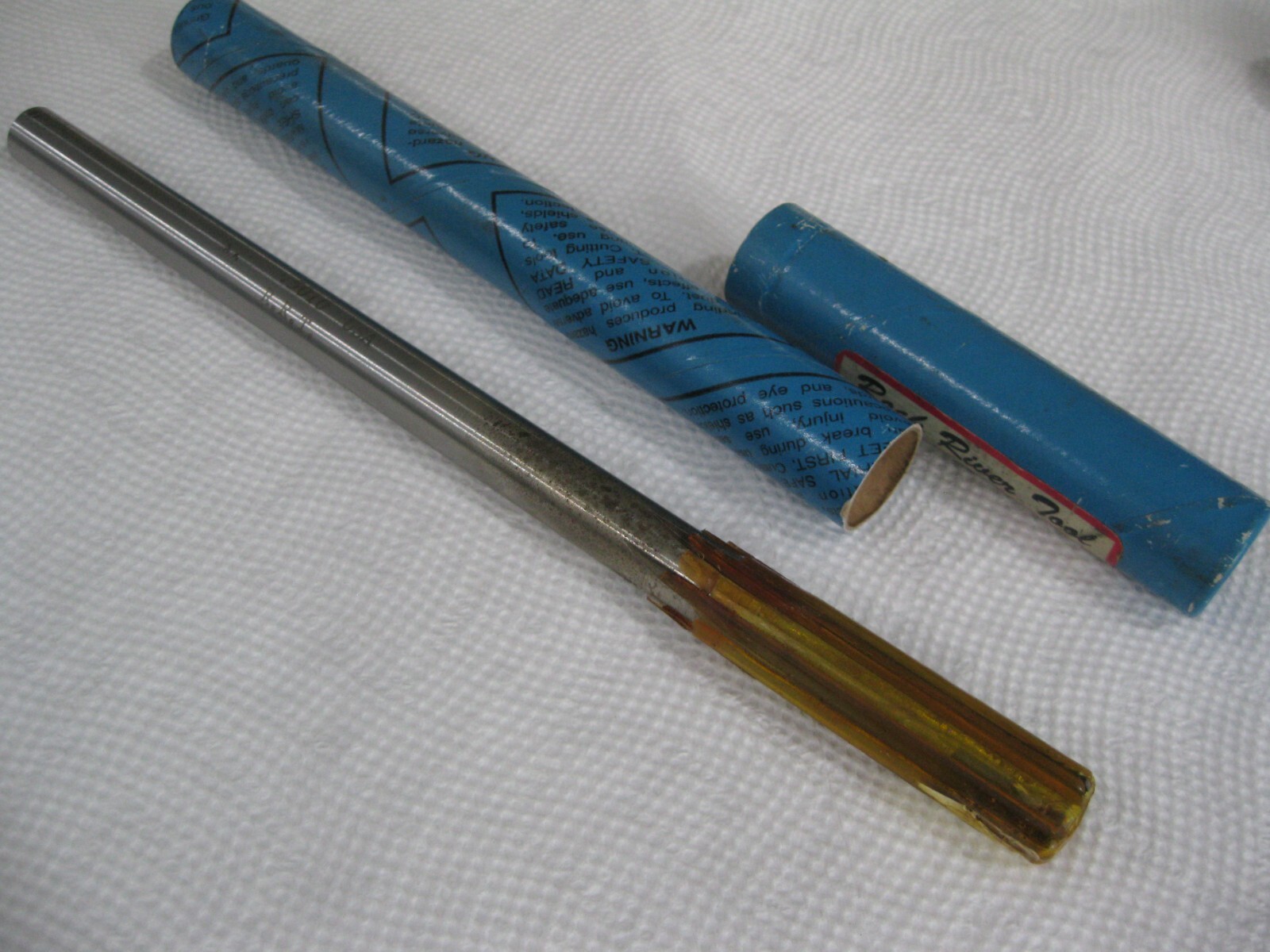 .5010" Carbide Tip Reamer,6 Flute, 8" Overall Length, R.R.T. USA