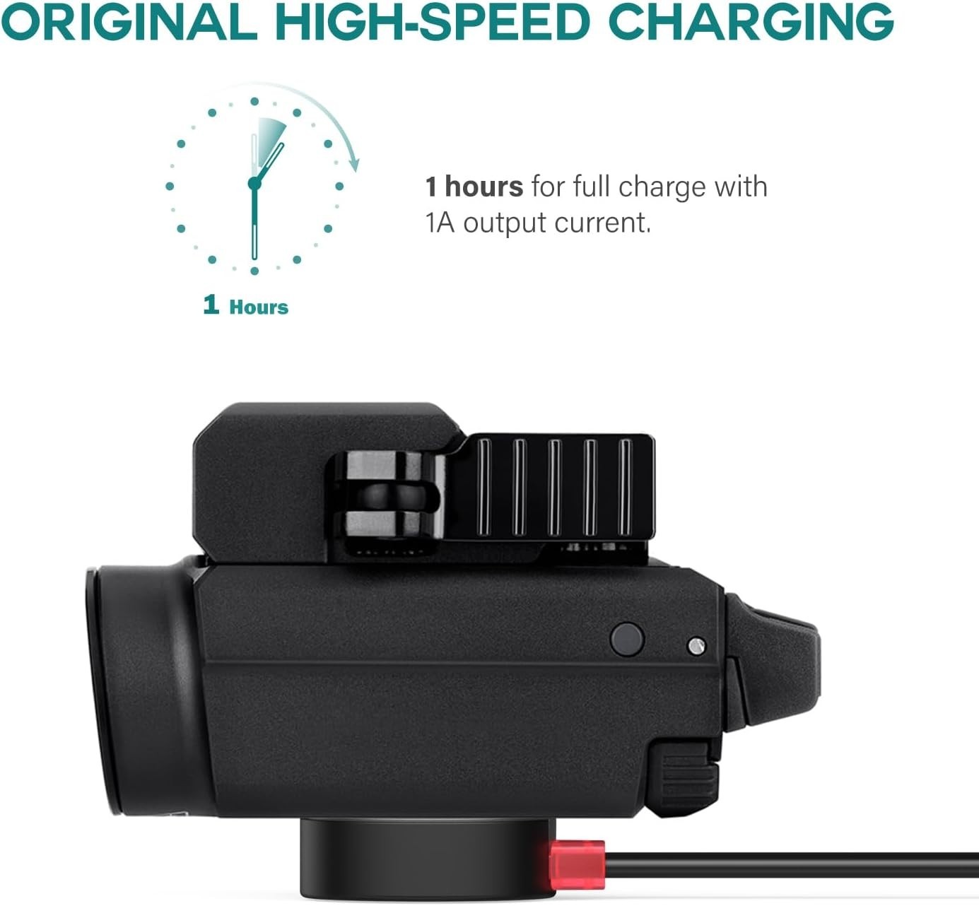 MCC S Magnetic Charging Cable Only Compatible with Olight Flashlight Baldr RL...
