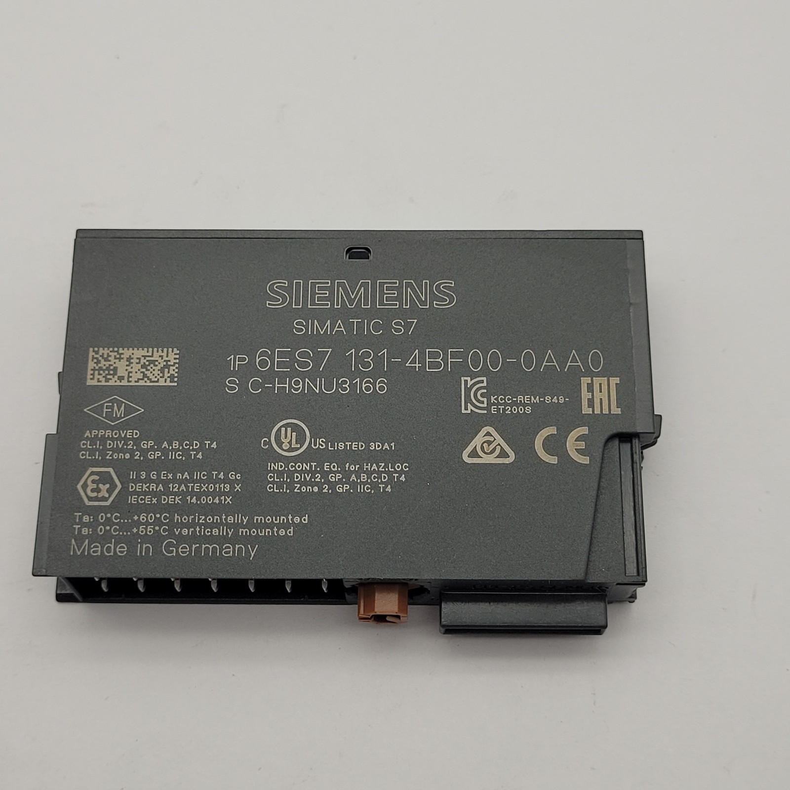 Siemens 6ES7 131-4BF00-0AA0 Simatic S7 ET200S Digital Input Module - USED