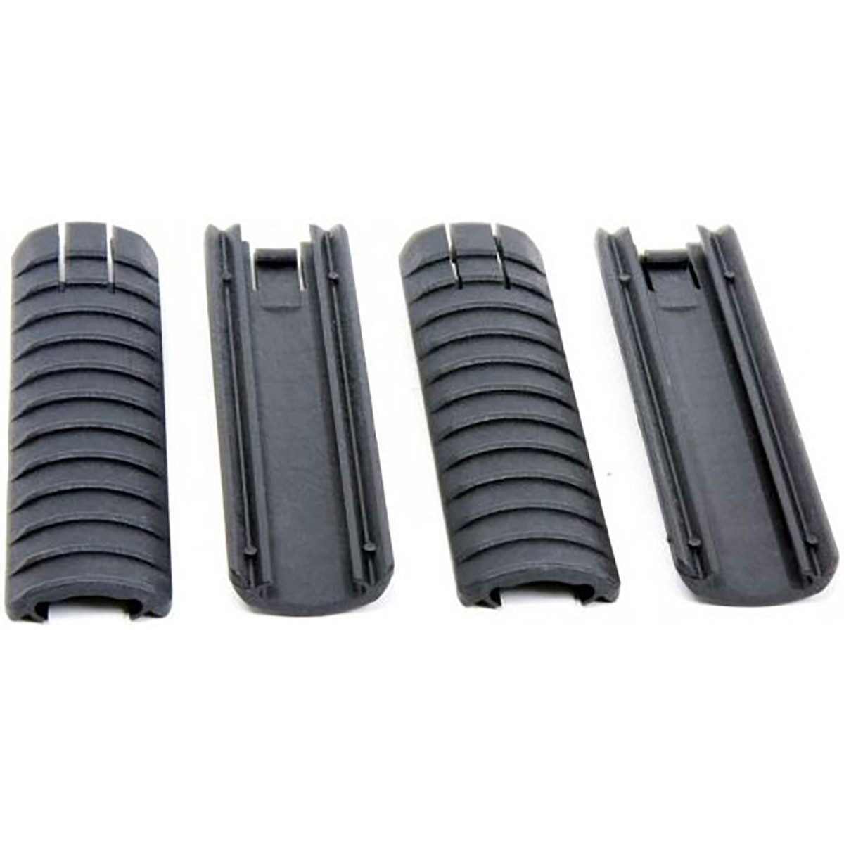 ProMag (4 Pack) 1913 Picatinny Rail 11 Rib Cover Panel, PM015A, Black Polymer