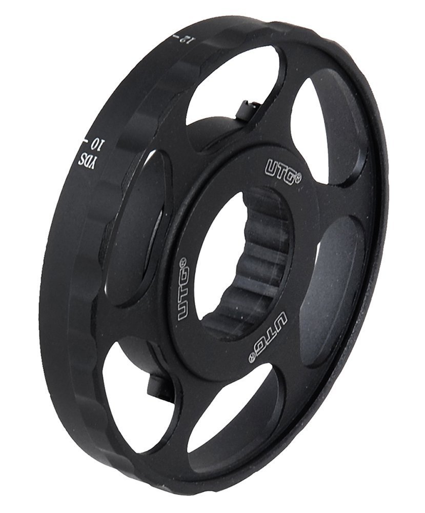 UTG SCP-SW080B Add-on Index Wheel for Side Wheel AO Scope, 80mm