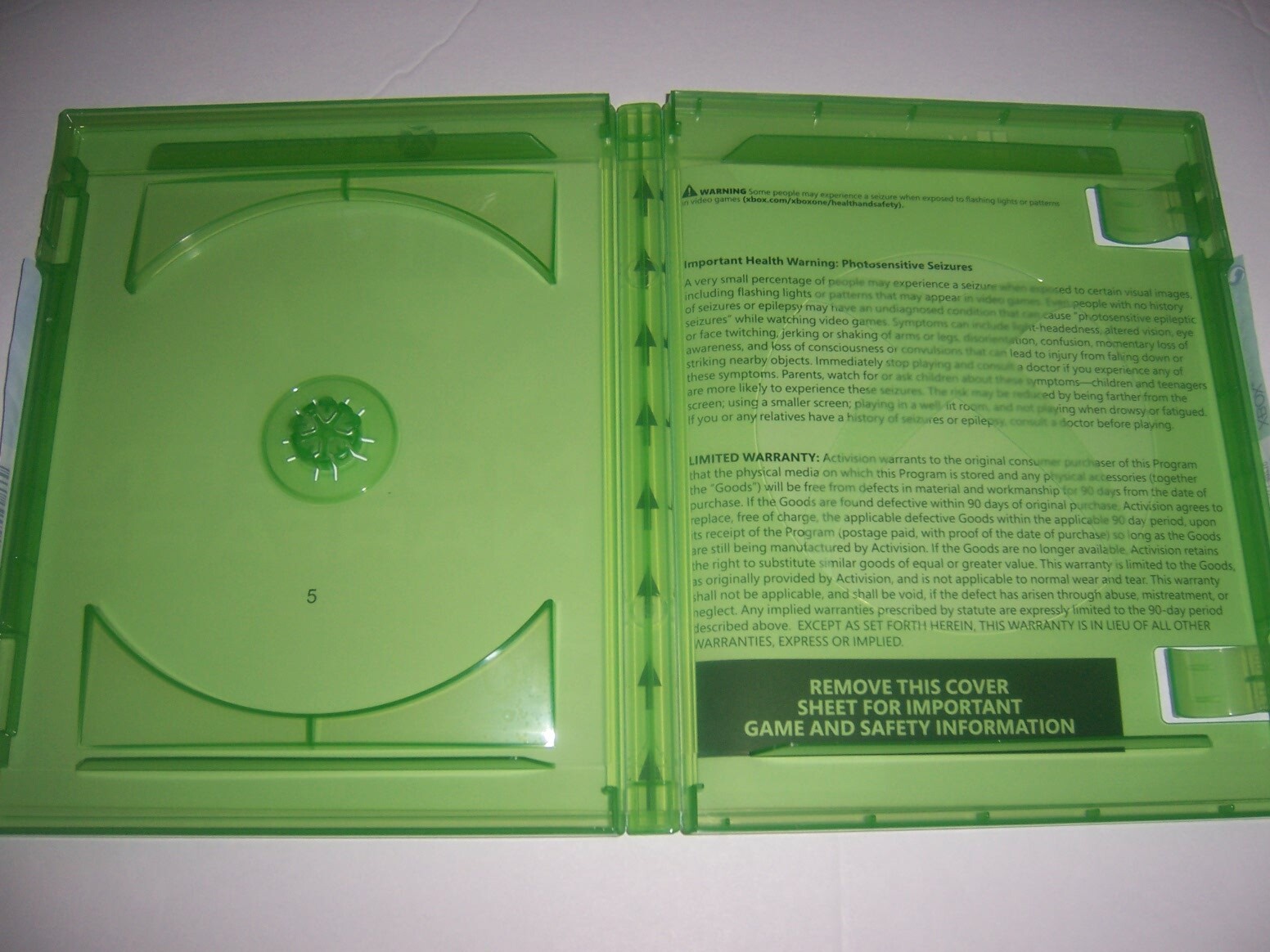 Replacement Original Box Case Xbox One XB1 for CALL OF DUTY MODERN WARFARE