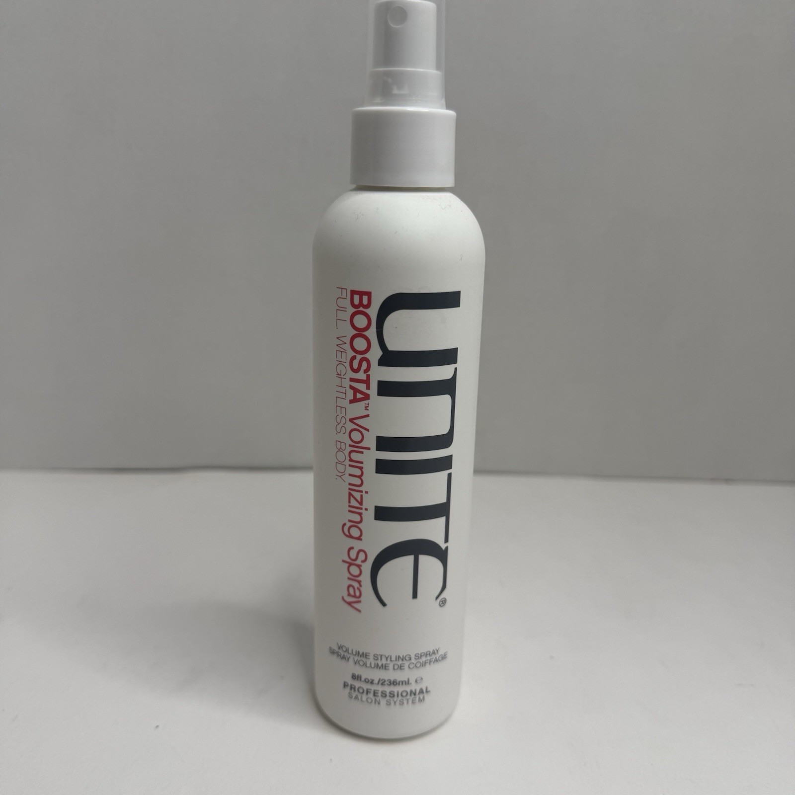 Unite BOOSTA Volumizing Spray 8oz Lightweight Body Styling Spray New