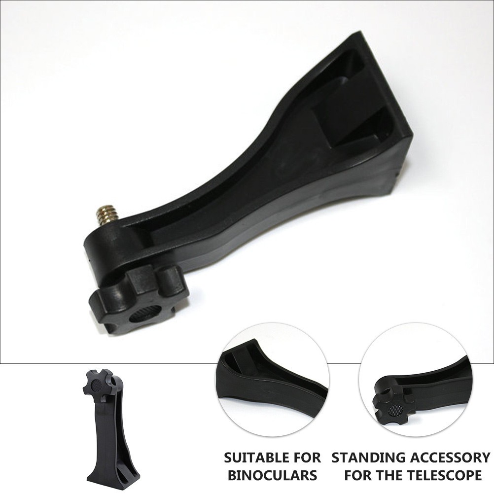Binocular Tripod Adapter 1/4 Inch Fixed Bracket for Adventures