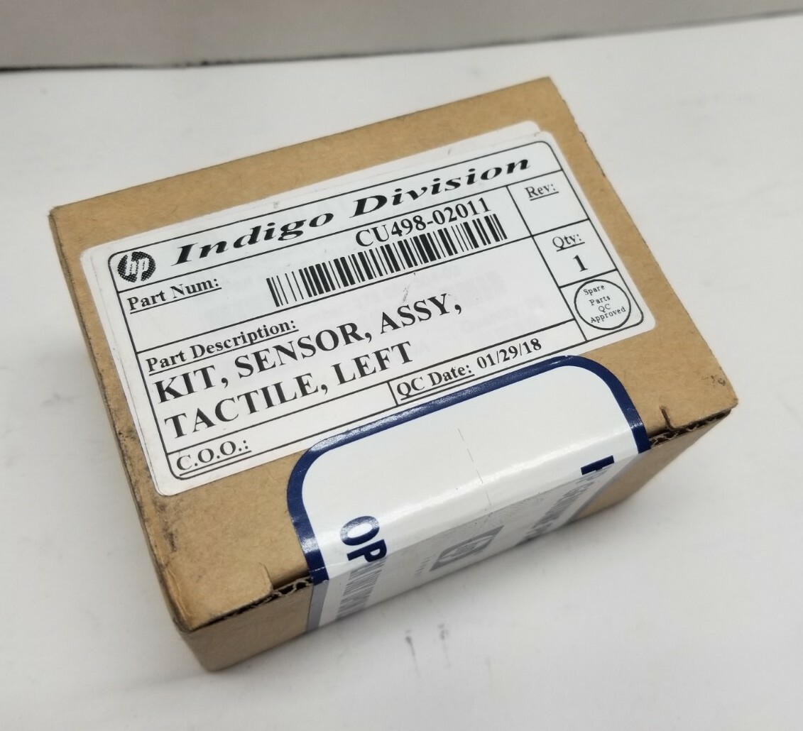 HP CU498-02011 Sensor Assy Tactile, Left - New Sealed