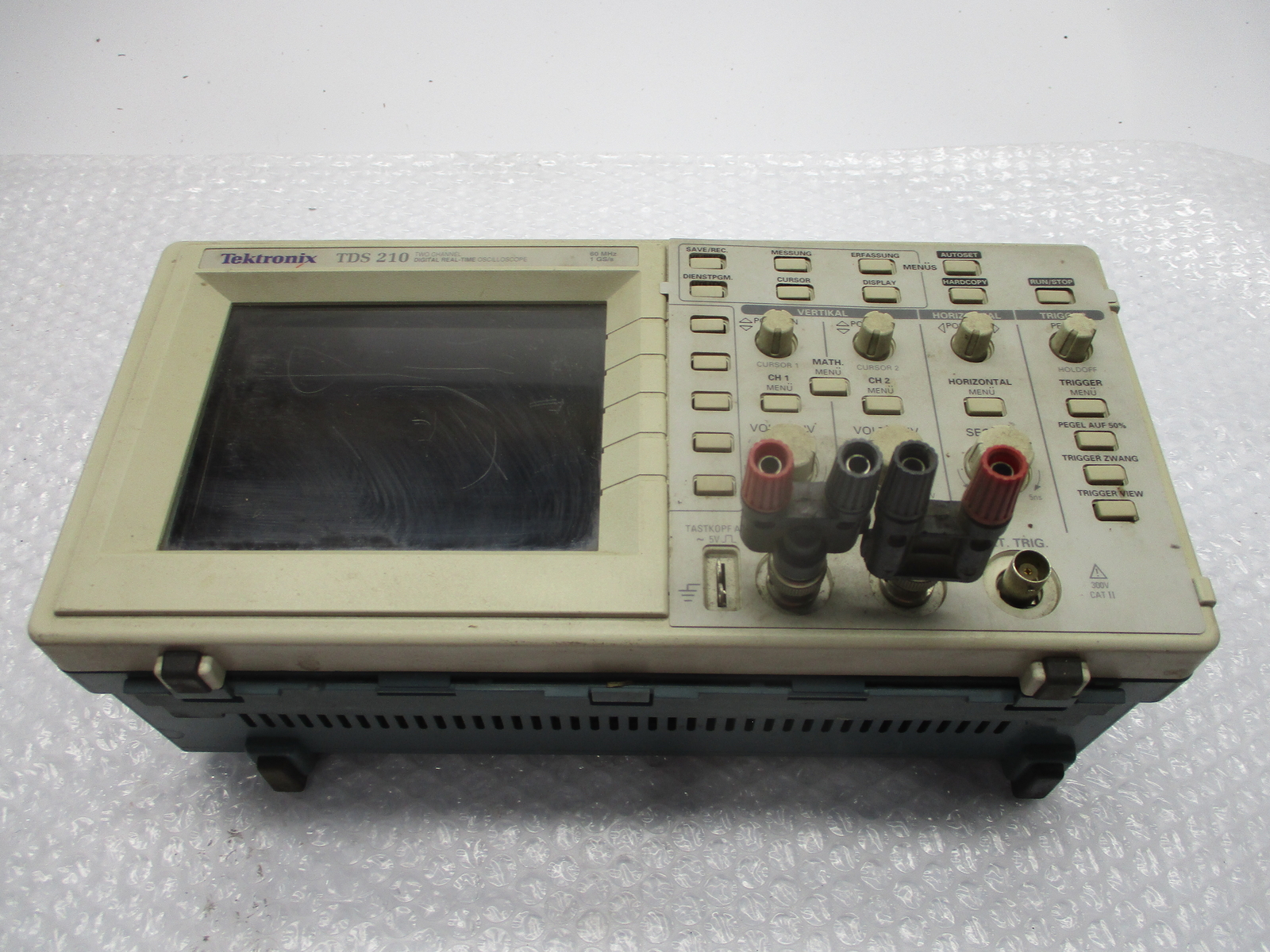 TEKTRONIX TDS210 OSCILLOSCOPE UNMP