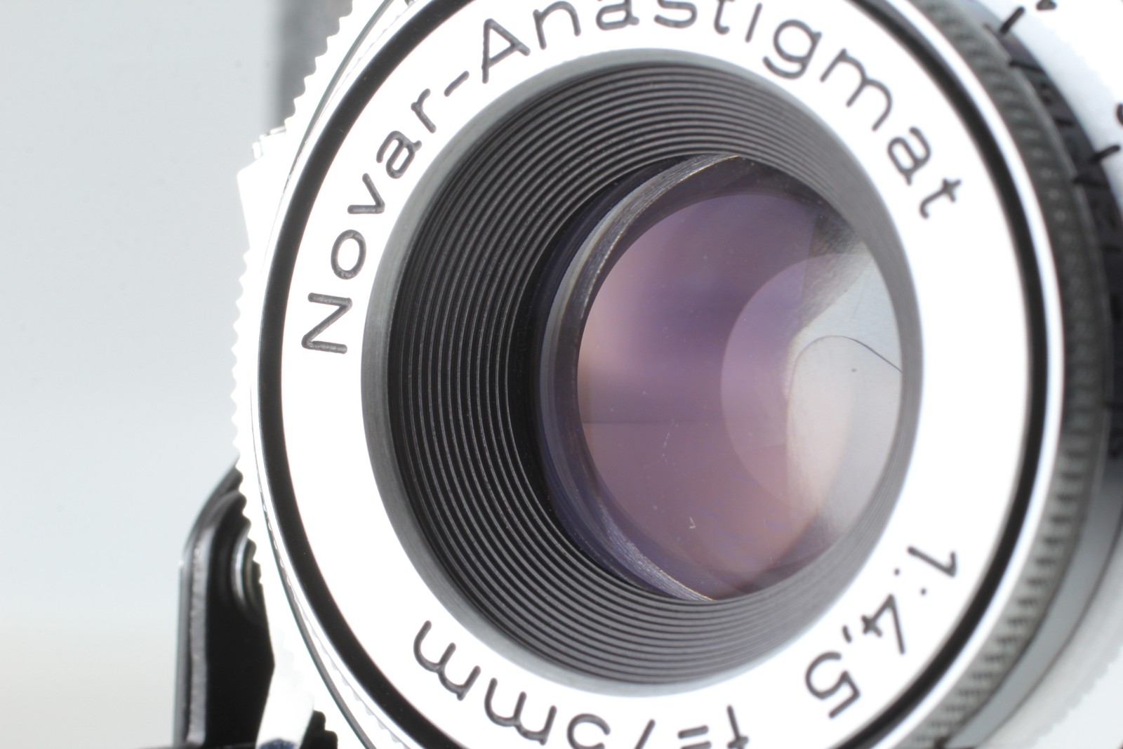 Read [MINT Box/Case] Zeiss Ikon Nettax 513/16 Film Camera Novar 75mm Lens JAPAN