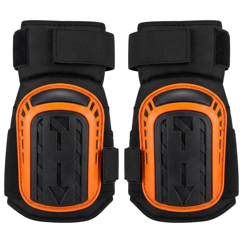 Construction Gel Knee Pads Safety Leg Protectors Work Comfort Pair Professional