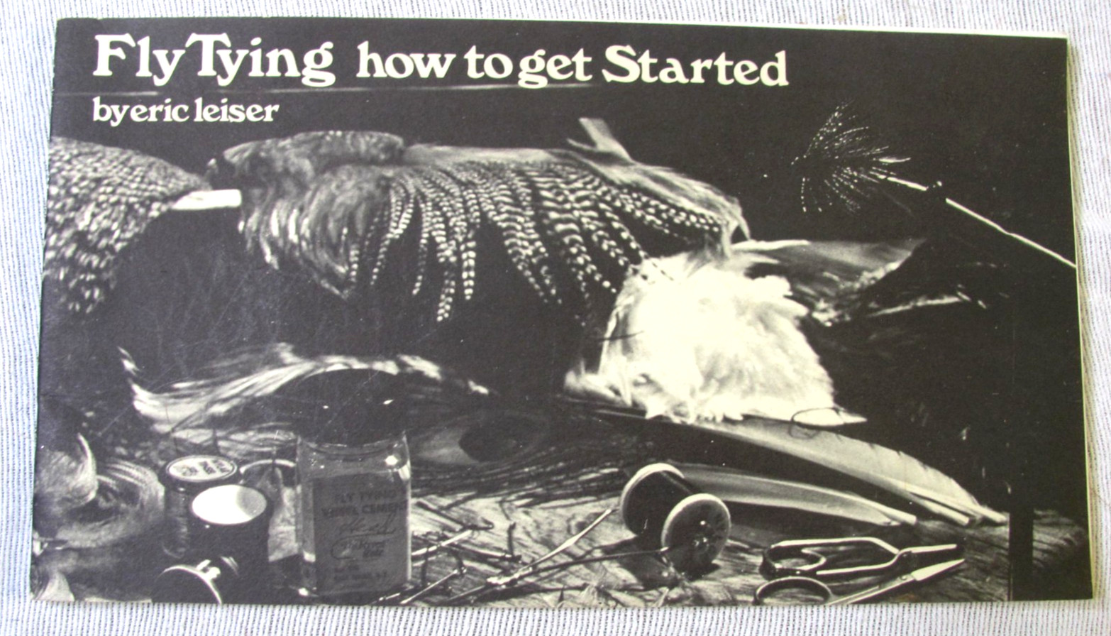 Vintage Orvis Fly Tying Kit Thompson? Pro Vise Pattern Book Thread Foil Feather