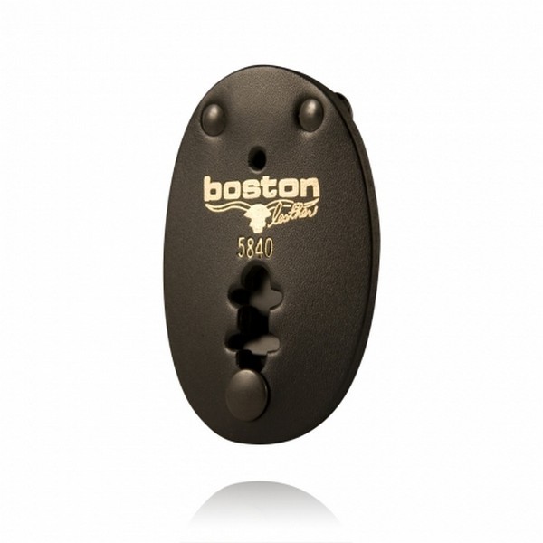 Model 5840 Oval Badge Holder, Black