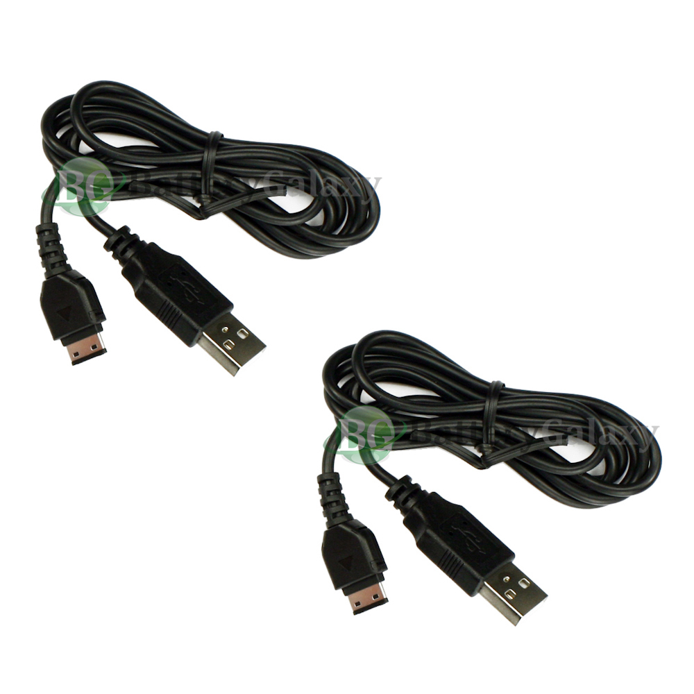 2 USB Cable for Samsung SGH-t119 t139 t349 t429 t659 t459 t469 Gravity 500+SOLD
