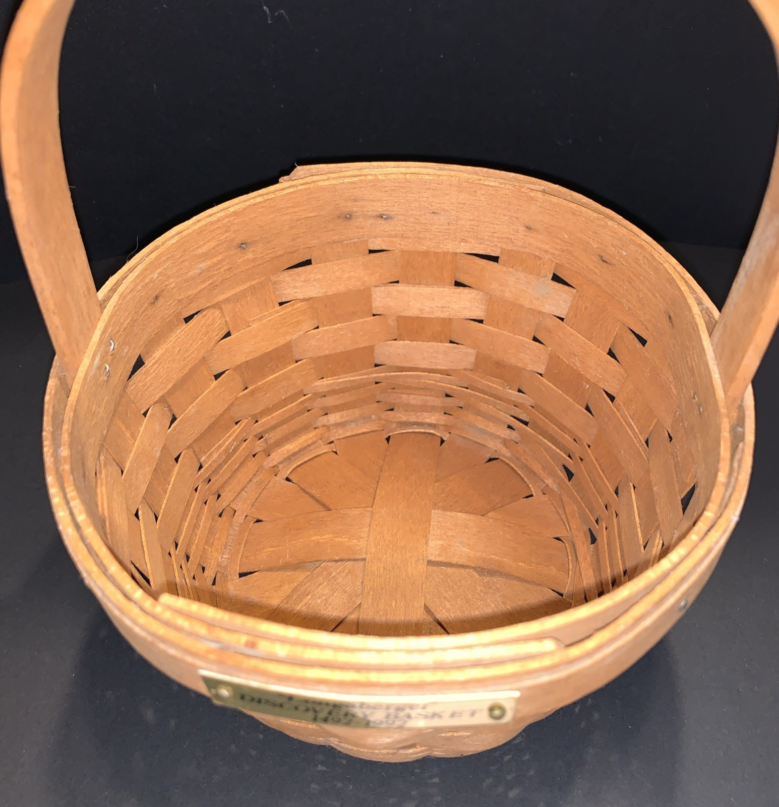 Vintage Longaberger 1992 Discovery Basket 1492-1992 - 5700AO