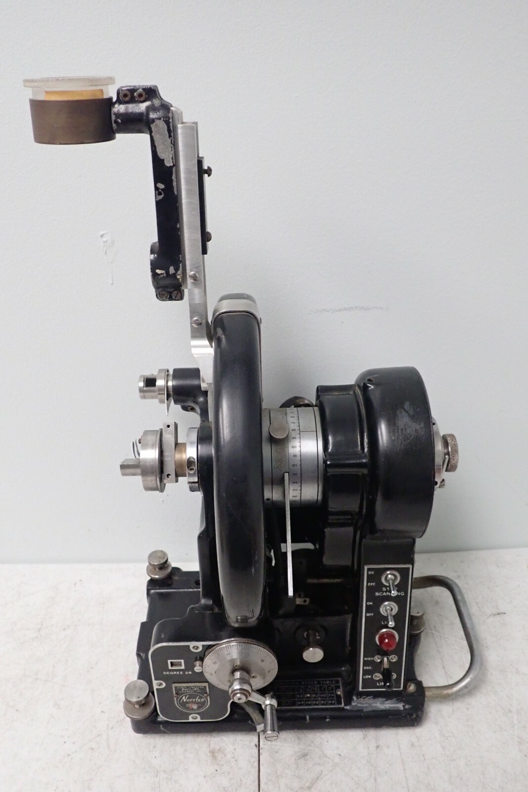 North American Philips Type 42202 Norelco Diffractor Geiger Counter Goniometer