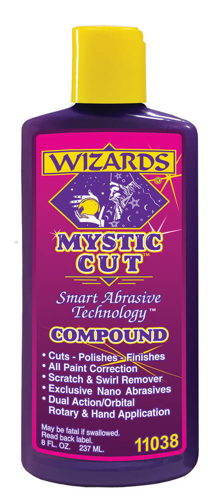 Mystic Cut Compound 8oz.  WIZARD PRODUCTS 11038