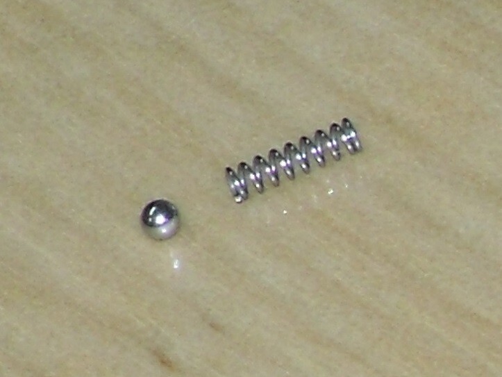 STAINLESS STEEL BALL & SPRING for Crosman 1377 1322 Drifter 1300KT 2289G PC77