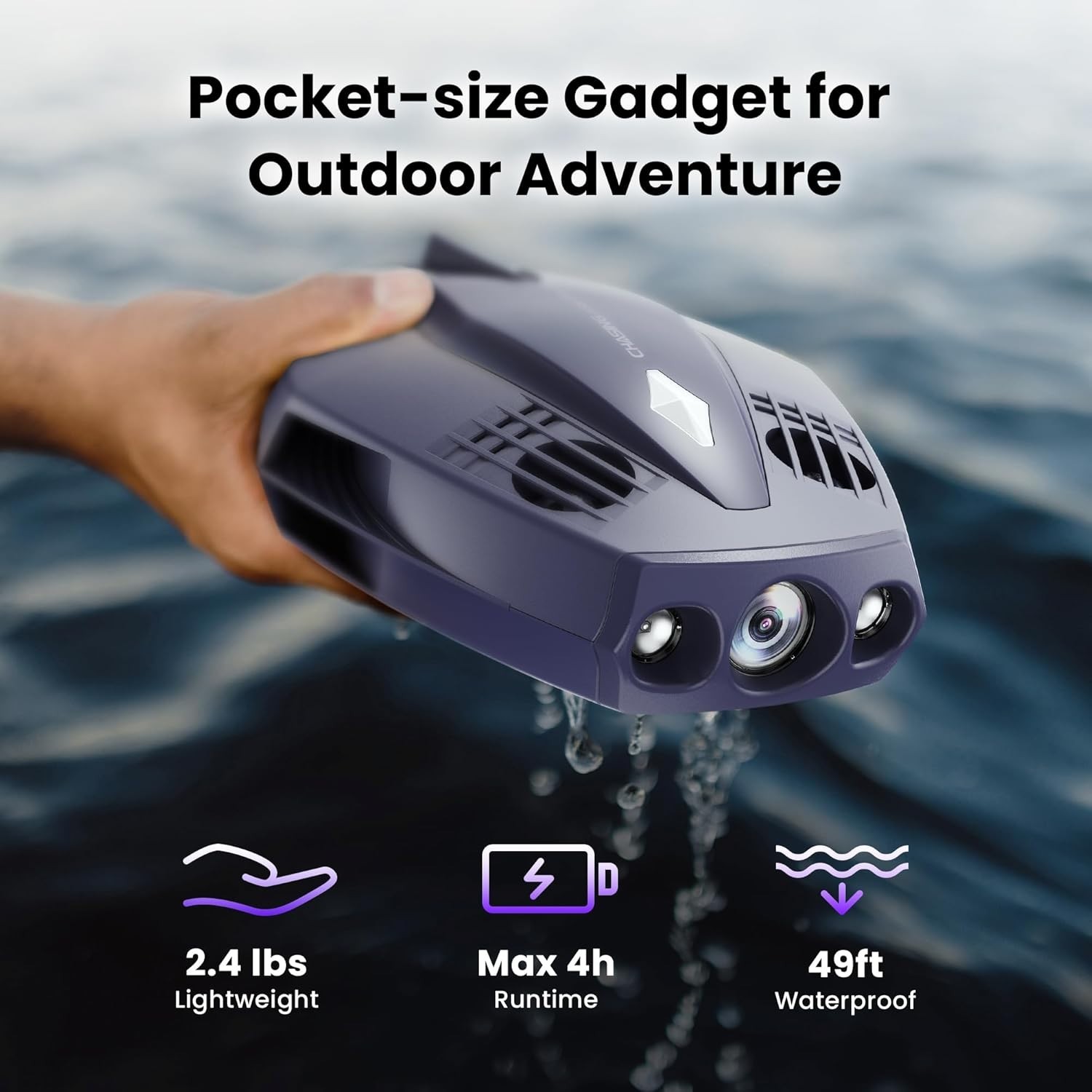 CHASING Dory Underwater Drone ROV - 1080p Full HD Real Time Viewing, APP Control