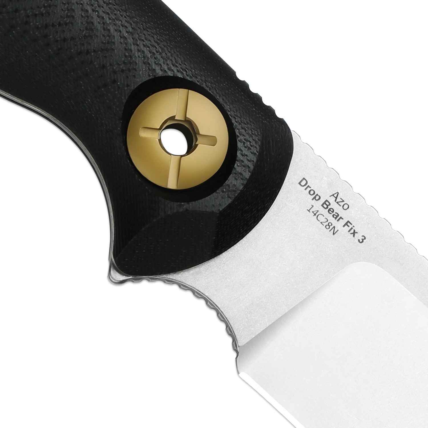 Kizer Drop Bear Fix 3 Fixed Knife 14C28N Blade G10 Handle Medium Size 1101A1