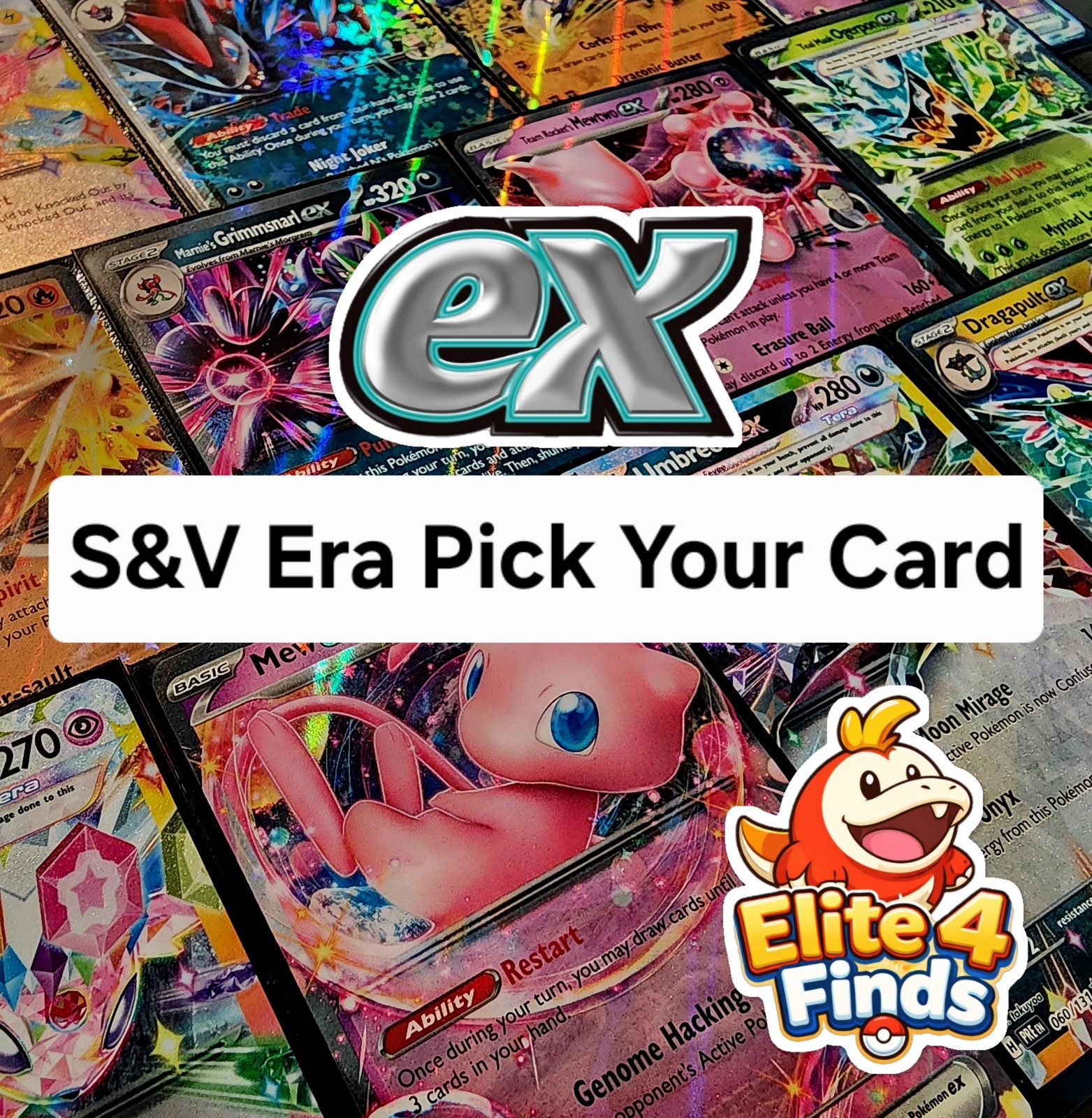 Pokemon Scarlet & Violet Era EX cards | all sets! | Pick and choose your card