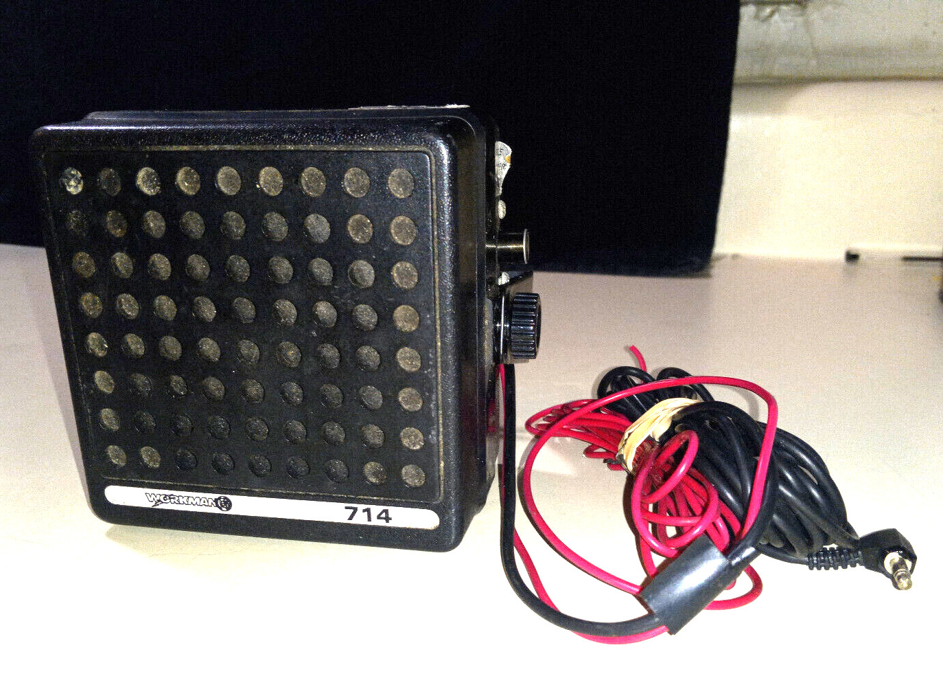 Workman 714 Heavy Duty 4" Noise Canceling & Talk Back External CB Speaker