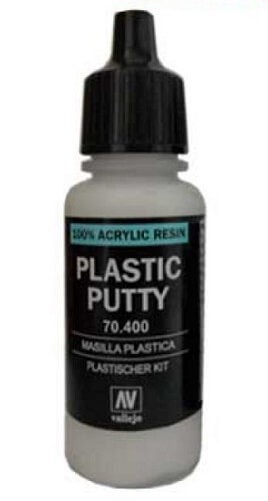 Vallejo Plastic Putty 17ml Acrylic Resin 70.400