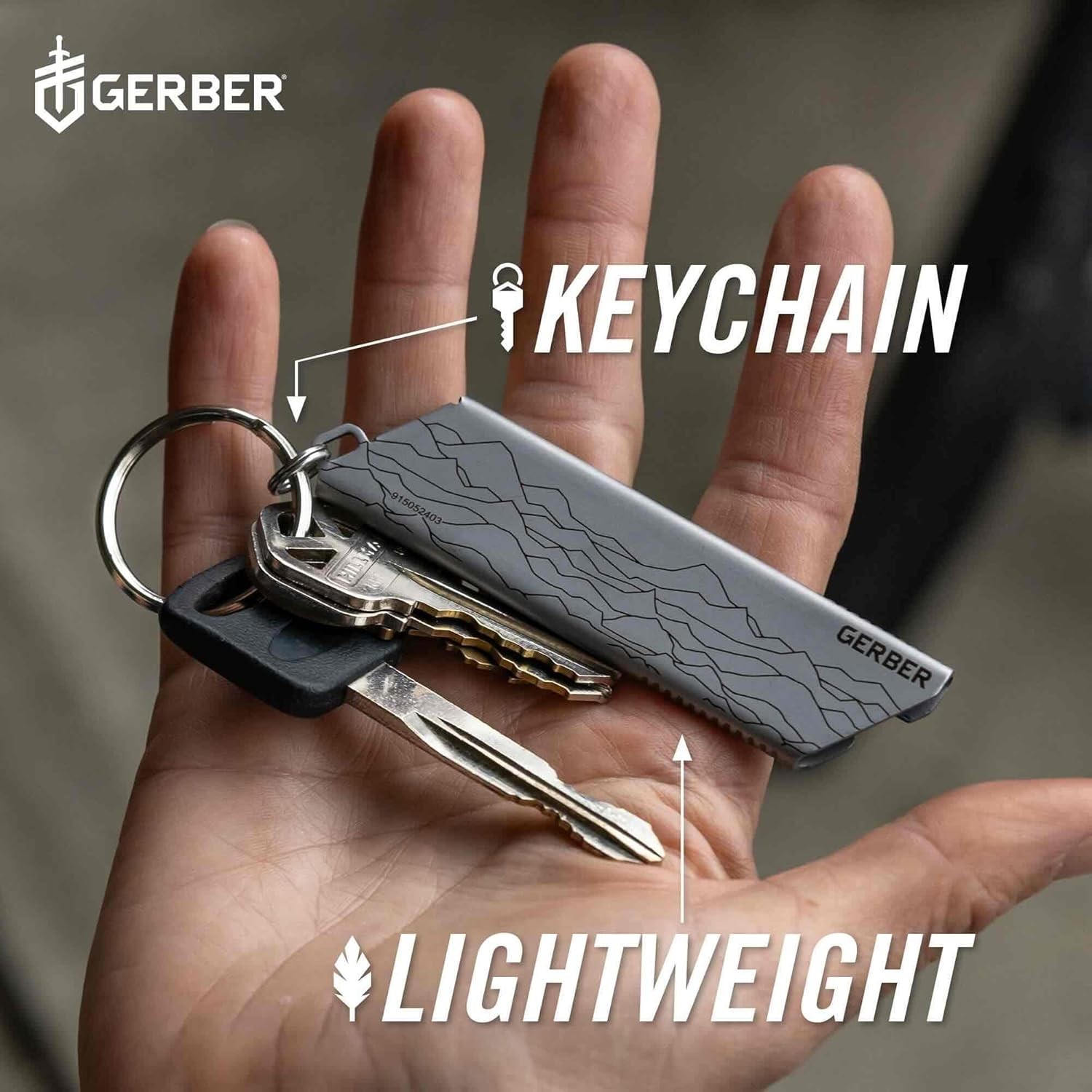 Gerber EAB Utility Knife Mini Black Pocket Razor Box Cutter Keychain EDC Tool