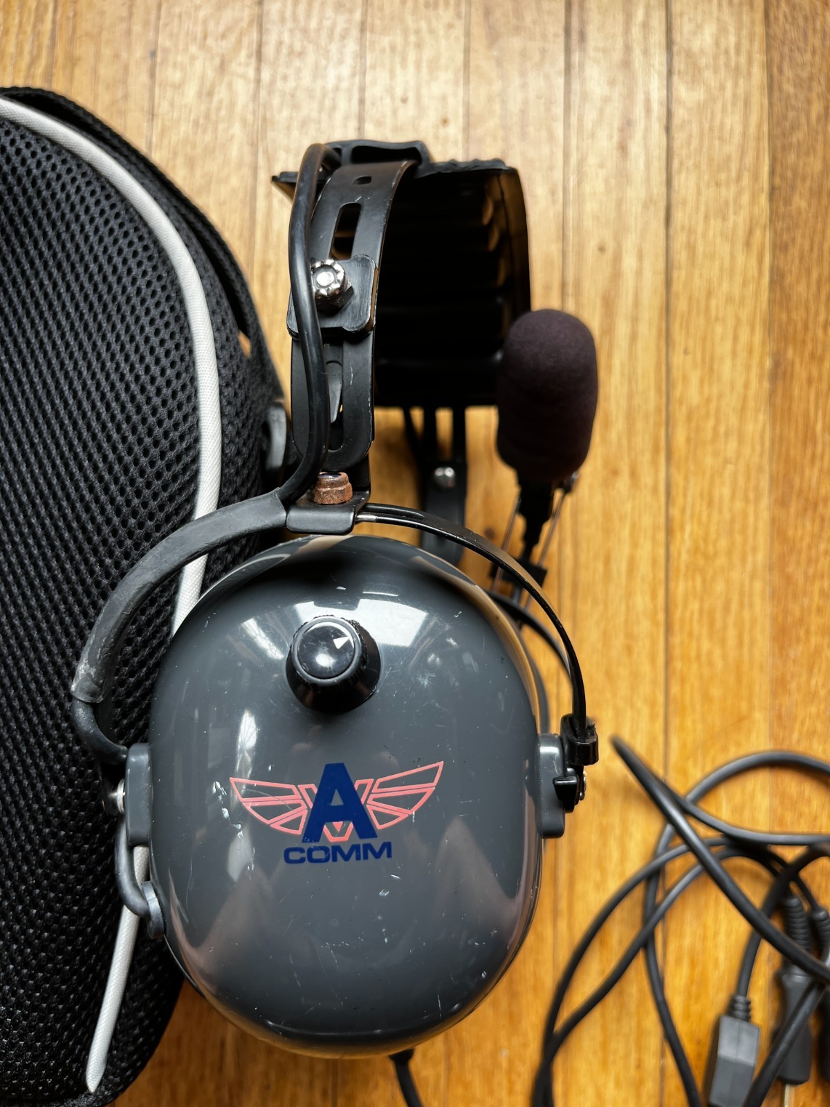 Aviation Communications AC-400S Headset