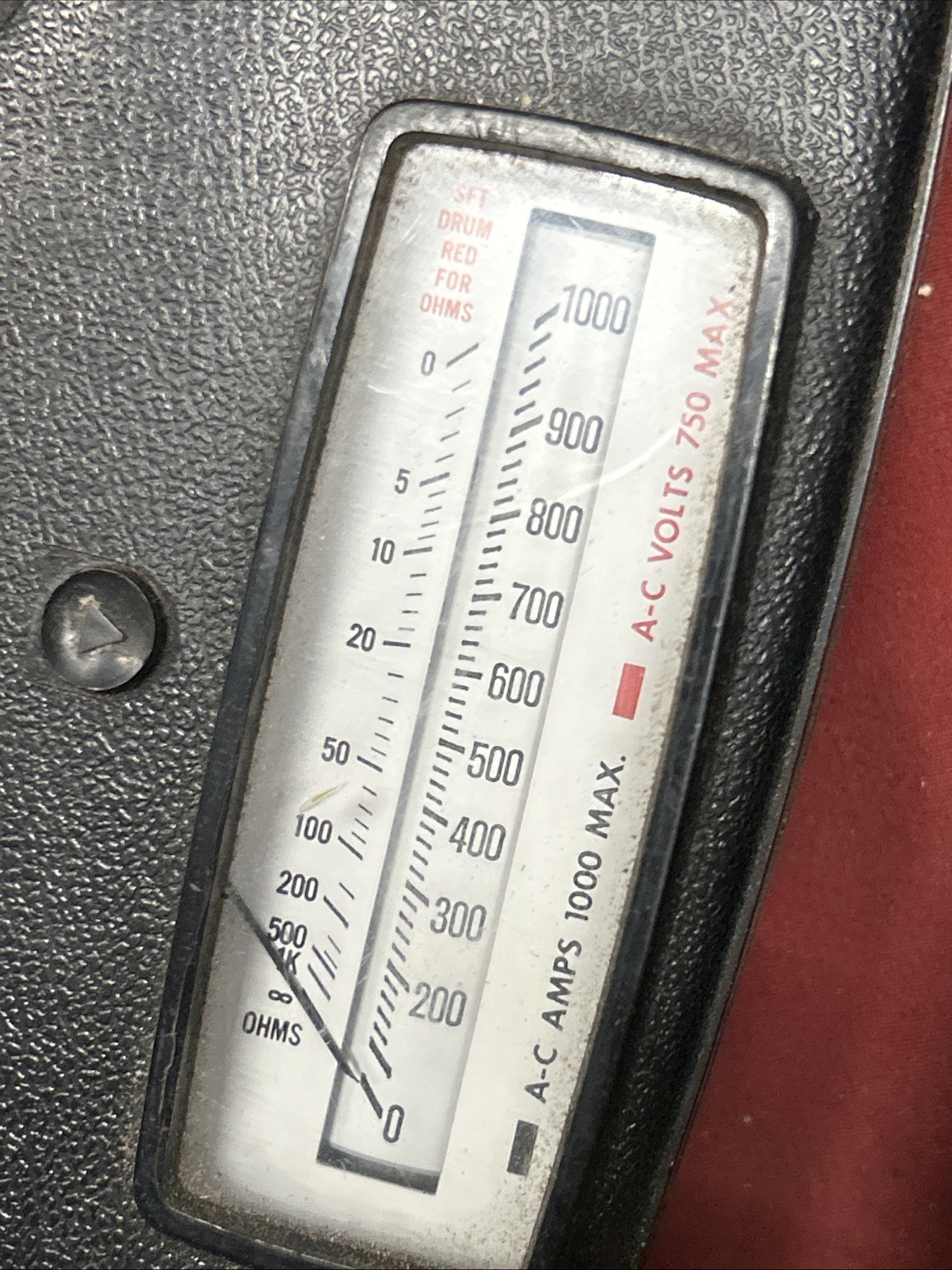 Vintage GE Voltmeter Meter Snapper 1000 942D