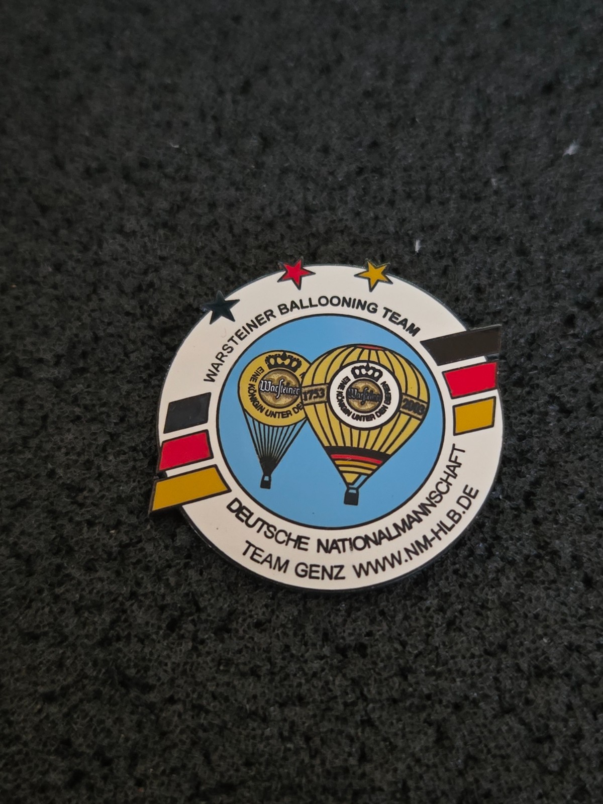 Ballooning Team - Team GENZ ➔ WARSTEINER Balloon Pin ➔ from Collection * 23789
