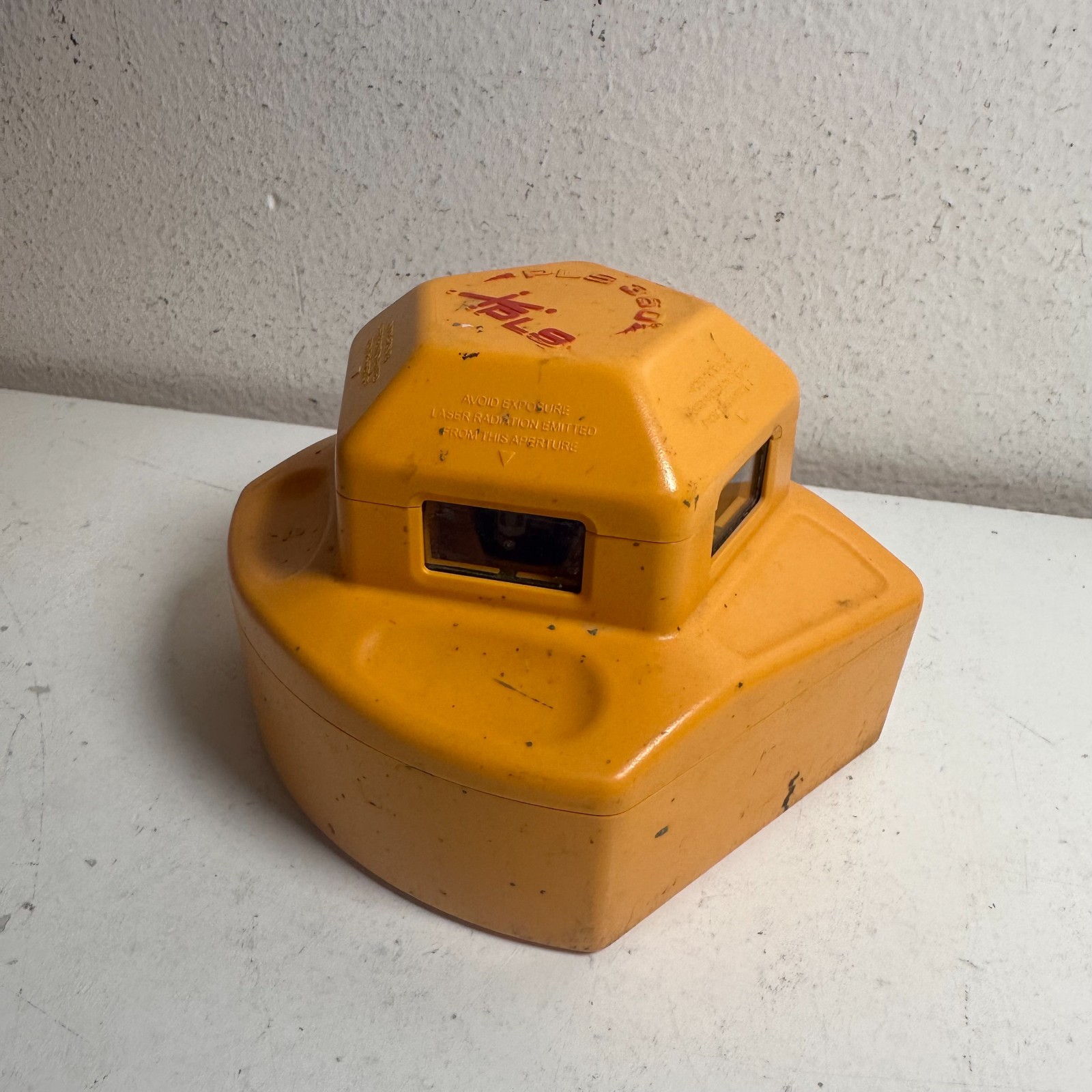 Pacific PLS 360E Yellow 360 Degree Self-Leveling Visible Beam Red Laser Systems