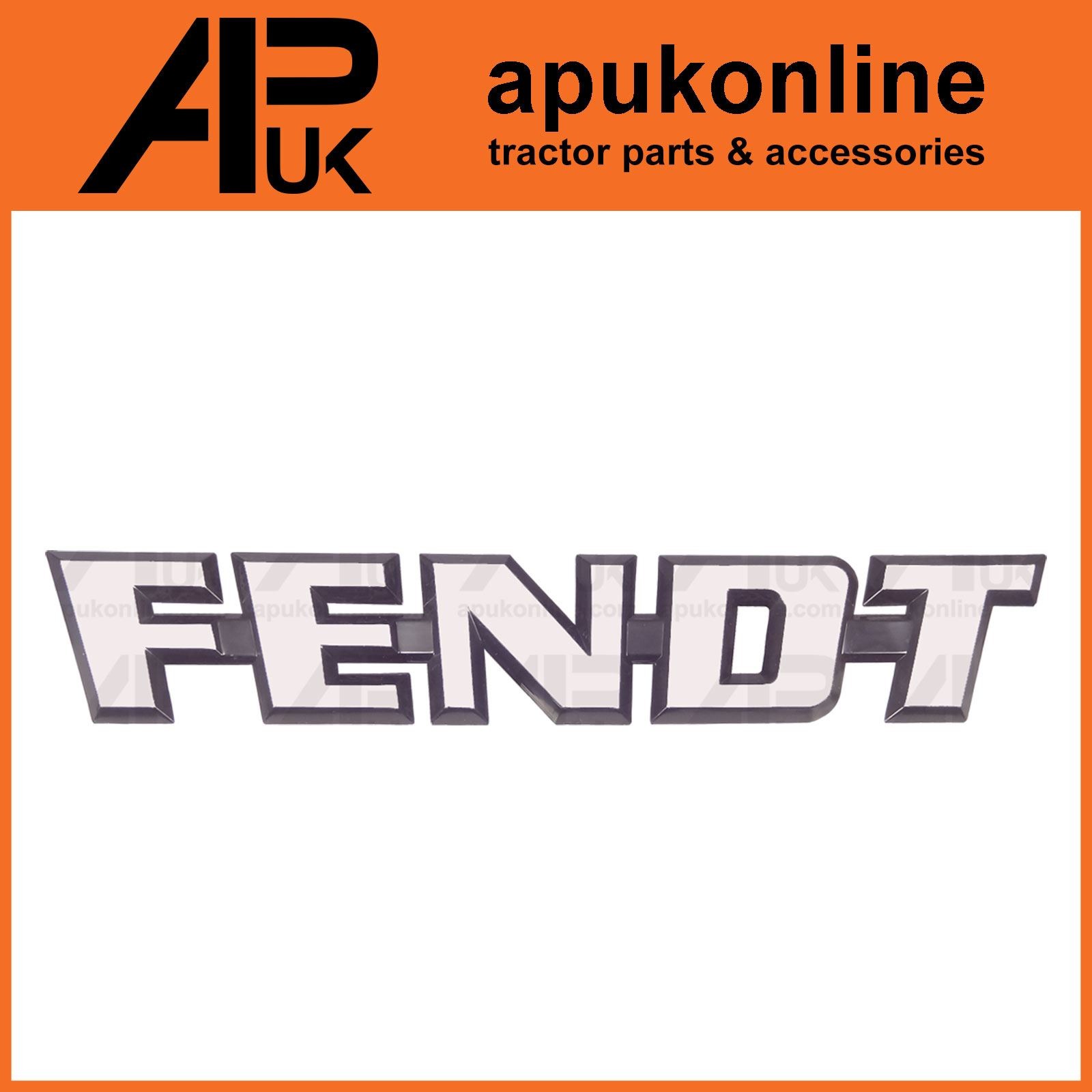Bonnet Badge Emblem Logo for Fendt Farmer 240 250 260 270 275 280 300 Tractor