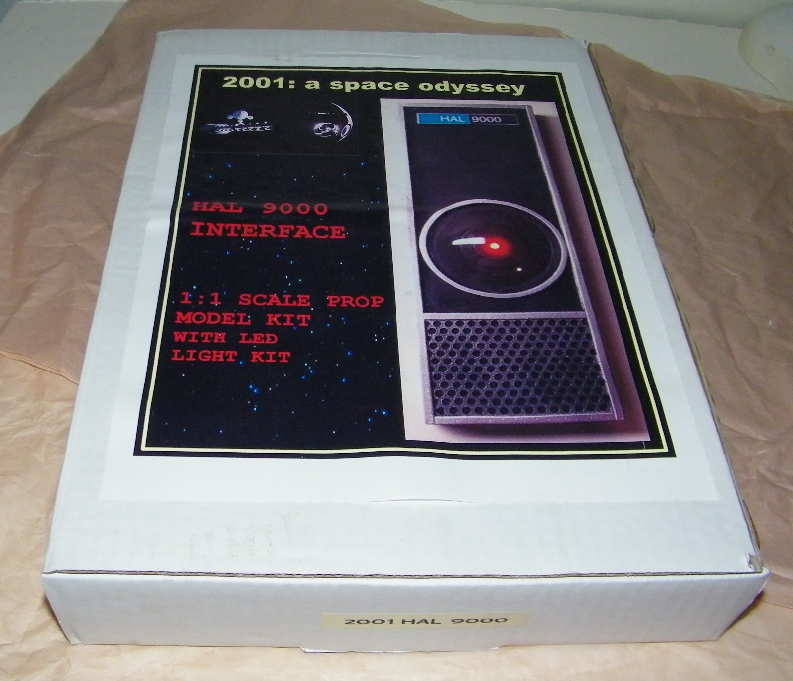 2001: A Space Odyssey HAL 9000 Interface 1:1 Scale LED Light Prop Replica Model