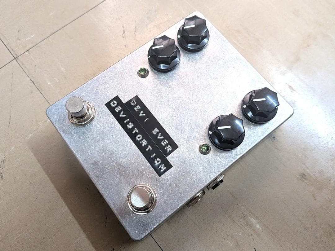 Devi Ever Devistortion Handwired Guitar Effect Pedal, Hammond 1590BB